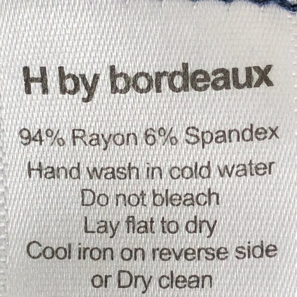 3/$25 Navy Striped V-Neck Top - Picture 4 of 4